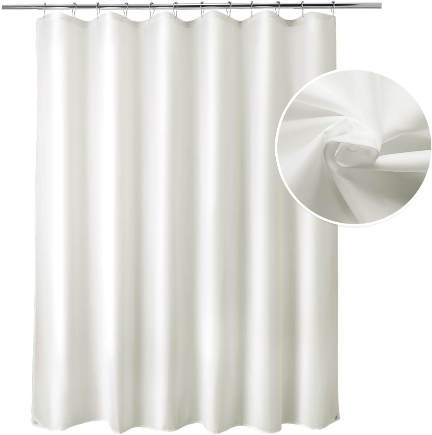 Titanker Shower Curtain Fabric, Do Polyester Shower Curtains Need A Liner