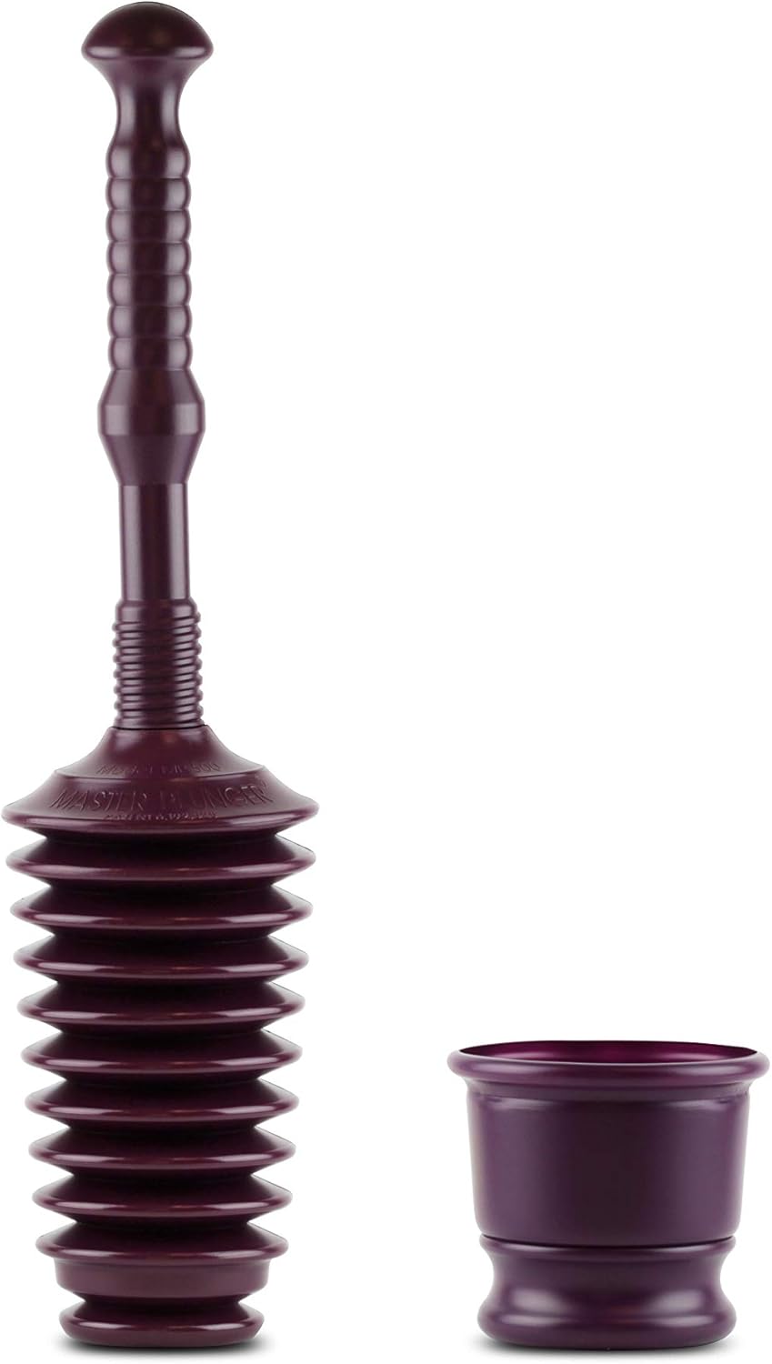 G T Water Products Inc Master Plunger Mp500 B Heavy Duty Bathroom Toilet Plunger Kit With Short Bucket All Purpose Plunger Equipped With Air Release