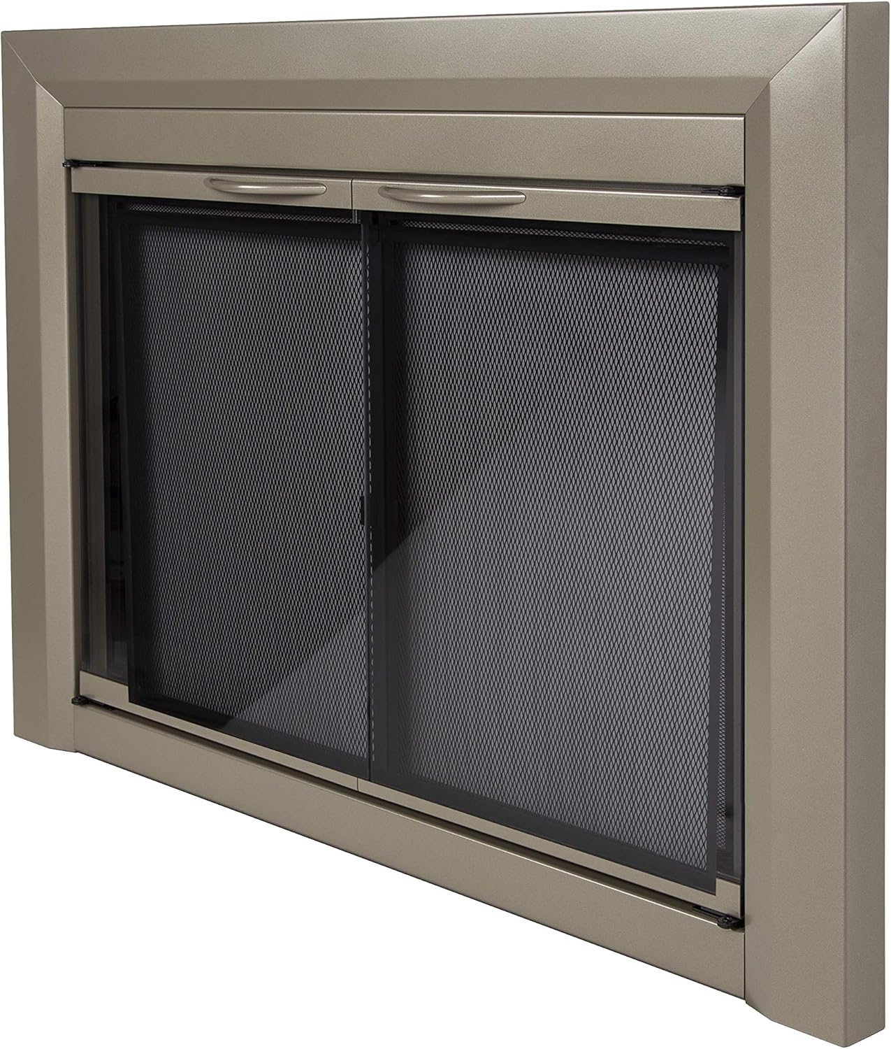 Pleasant Hearth Cb 3302 Colby Fireplace Glass Door Sunlight Nickel Large Pleasant Hearth Cb 3302 Colby Fireplace, Pleasant Hearth Cb 3302 Colby Fireplace Glass Door