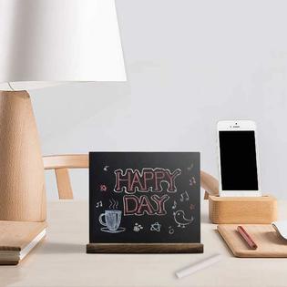 Haploon 15pcs Chalkboard Signs Set Mini Tabletop Chalkboard Signs