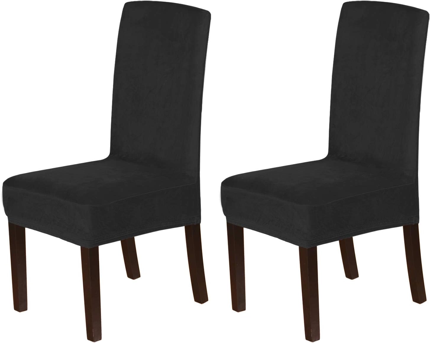 H Versailtex Velvet Dining Chair Covers, Fabric Dining Chair Covers Australia