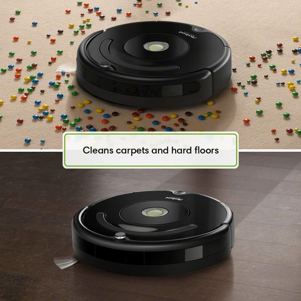 iRobot Roomba 614 Robot Vacuum- Good for Pet Hair, Carpets, Hard Floors,  Self-Charging