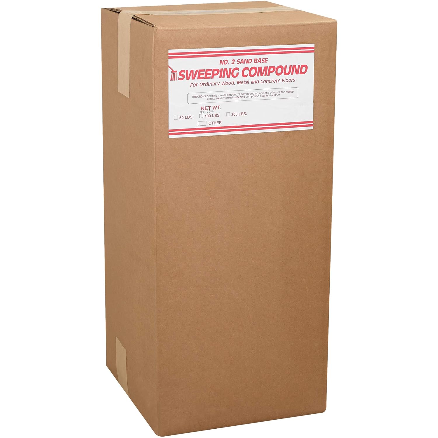 Generic Top Pack Supply Gritless Sweeping Compound, 50 lb. Bag, Brown, 1/