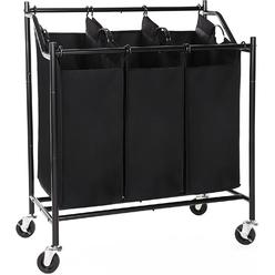 3 Compartment Laundry Sorter laundry sorter 3 compartments