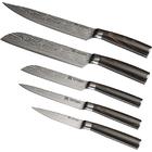 Yatoshi Knives Yatoshi 5 Knife Set - Pro Kitchen Knife Set Ultra Sharp High  Carbon Stainless Steel with Ergonomic Handle