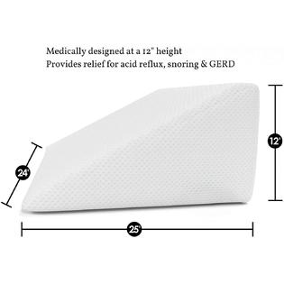 Generic Cushy Form Bed Wedge Pillow - Memory Foam Sleeping ...