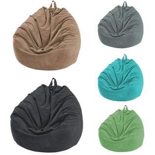 Generic CALIDAKA Stuffed Animal Storage Bean Bag Chair Slipcover (No Beans)  for Kids and Adults.Soft