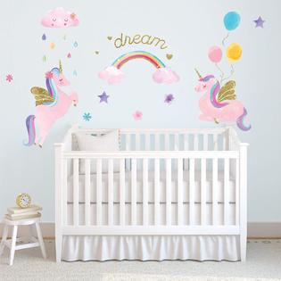 Cherry Creek Inc Watercolor Magical Unicorn Peel And Stick Wall Art Sticker Decals For Girls Room Nursery Parties Cherry Creek Inc Watercolor Magical Unicorn Peel And Stick Wall Art Sticker Decals For Girls Room Nursery Parties
