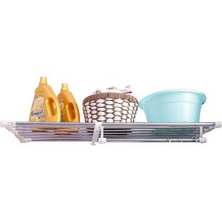 Generic Hershii Closet Tension Shelf Expandable Telescopic Rod Heavy Duty Clothes Hanging Rail Adjustable Diy Storage Organizer Shoe Ra Generic Hershii Closet Tension Shelf Expandable Telescopic Rod Heavy Duty Clothes Hanging Rail Adjustable Diy Storage Organizer Shoe Ra