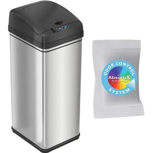 ITOUCHLESS 13 Gallon Pet-Proof Sensor Trash Can with ...