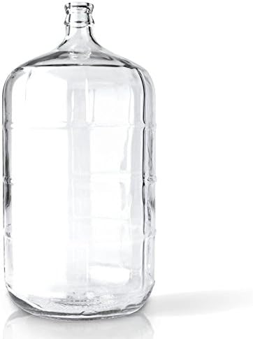 Packaging Options Direct 6 Gallon Italian Glass Carboy with Cork Neck Finish - Individually Sold