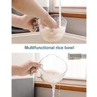 Novic Designs Airtight Rice Dispenser 25 Pounds - Rice Storage Container  for Kitchen Countertop or Pantry - Only