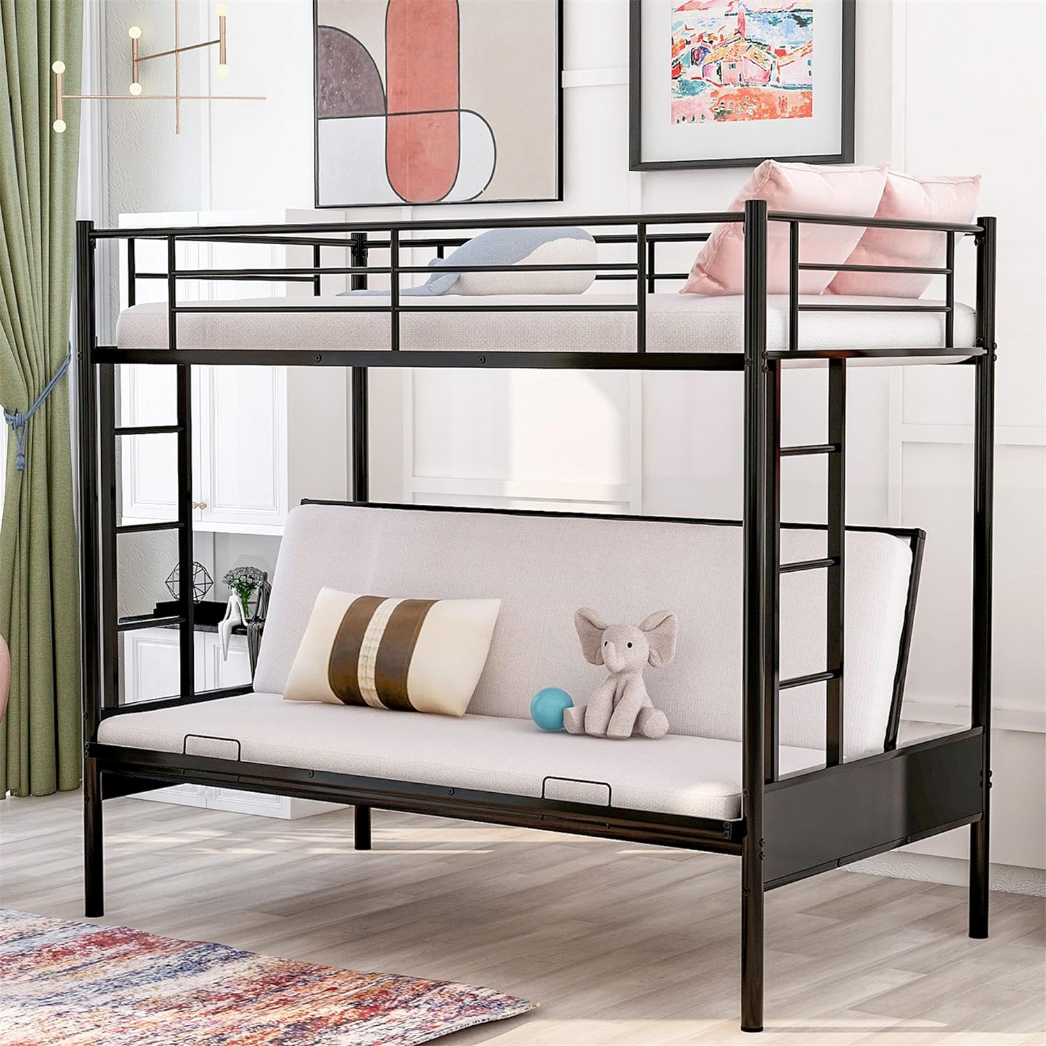 Box Spring Bunk Bed, Full Size Bunk Bed Box Spring