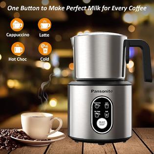 pansonite BU0979S-6777mn Milk Frother for Coffee,4 in 1 Electric