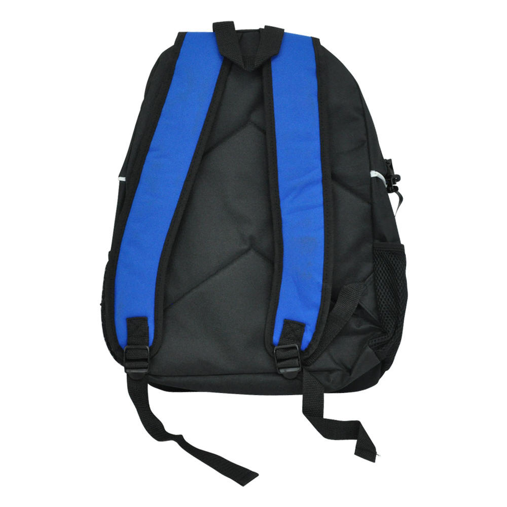 Tapout UFC Cage Fighting Felt Logo Nylon Backpack Travel Gym Book Bag Black Blue