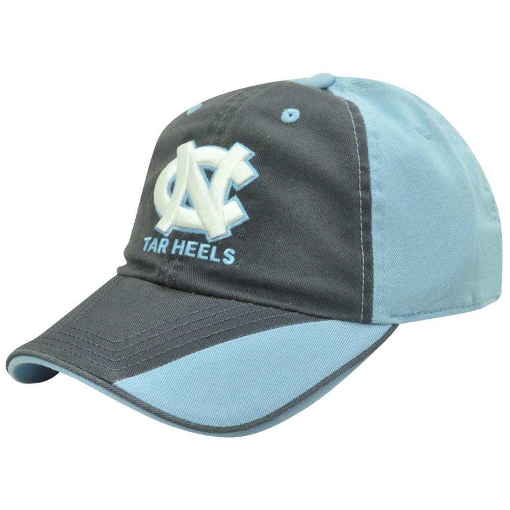 Captivating Headgear NCAA UNC Garment Wash Sun Buckle North Carolina Tar Heels Flip Navy Blue Hat Cap