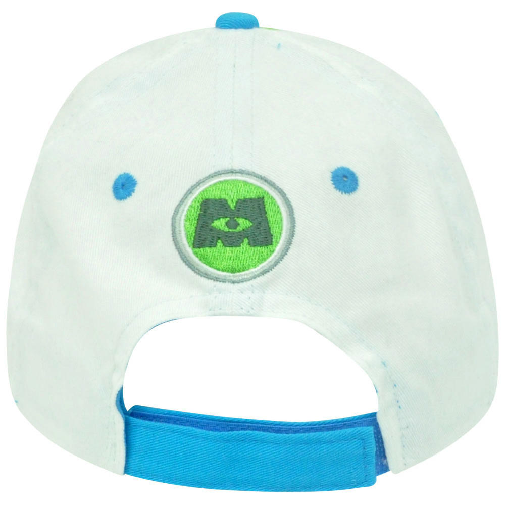 Bioworld Disney Pixar Monsters Inc Theme Character Curve Bill Velcro Cap Hat