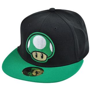 Nintendo 1Up Mushroom Super Mario Video Game Flex Fit One