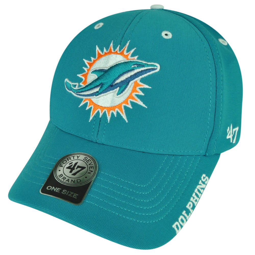 '47 Brand NFL '47 Brand Forty Seven Miami Dolphins Condenser  Hat Cap Turquoise