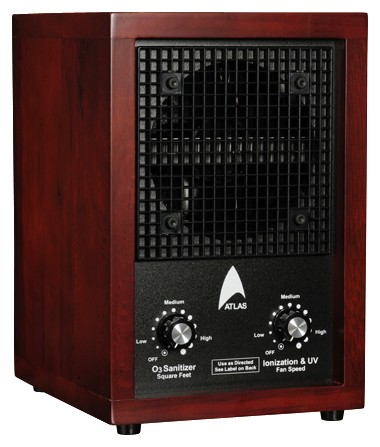 Atlas Washable Atlas Ionizer ATL300RH02 Ionic Air Purifier with HEPA Filter & Ozone Cleaner (3yr Warranty Included!)