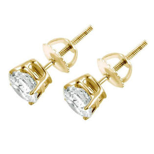 Screw front stud earrings Clearance