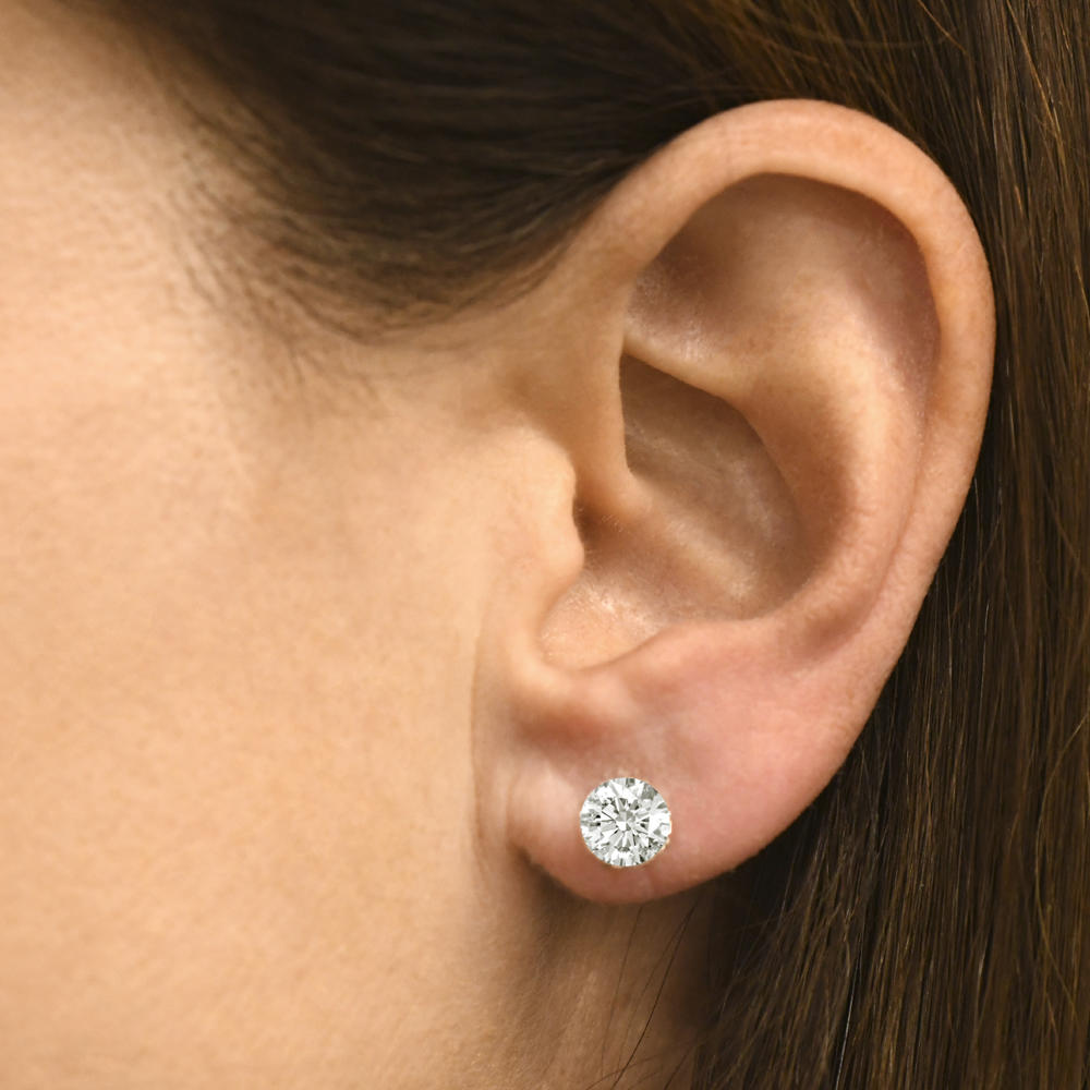 Pompeii3 Diamond Stud Earrings (2 ct. t.w.) in 14k White Gold