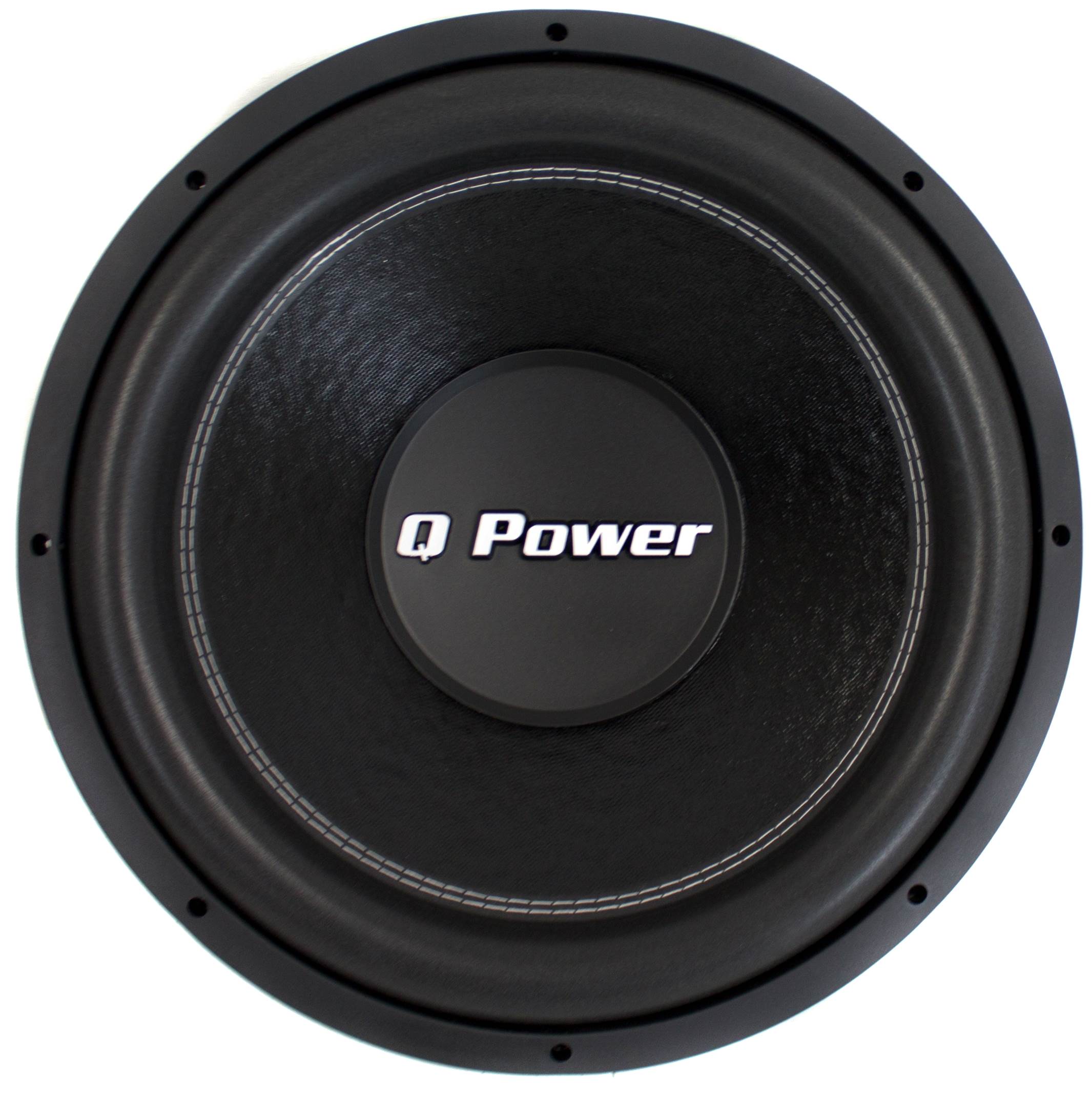 Verhuizer Onvermijdelijk Hesje QPower QPF15 15" 2200W Deluxe Series Dual Voice Coil Car Audio Power  Subwoofer