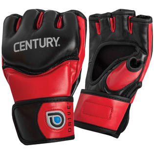 Century Martial Arts Century Drive Open Palm MMA Training Gloves Red/Black Century Martial Arts Century Drive Open Palm MMA Training Gloves Red/Black