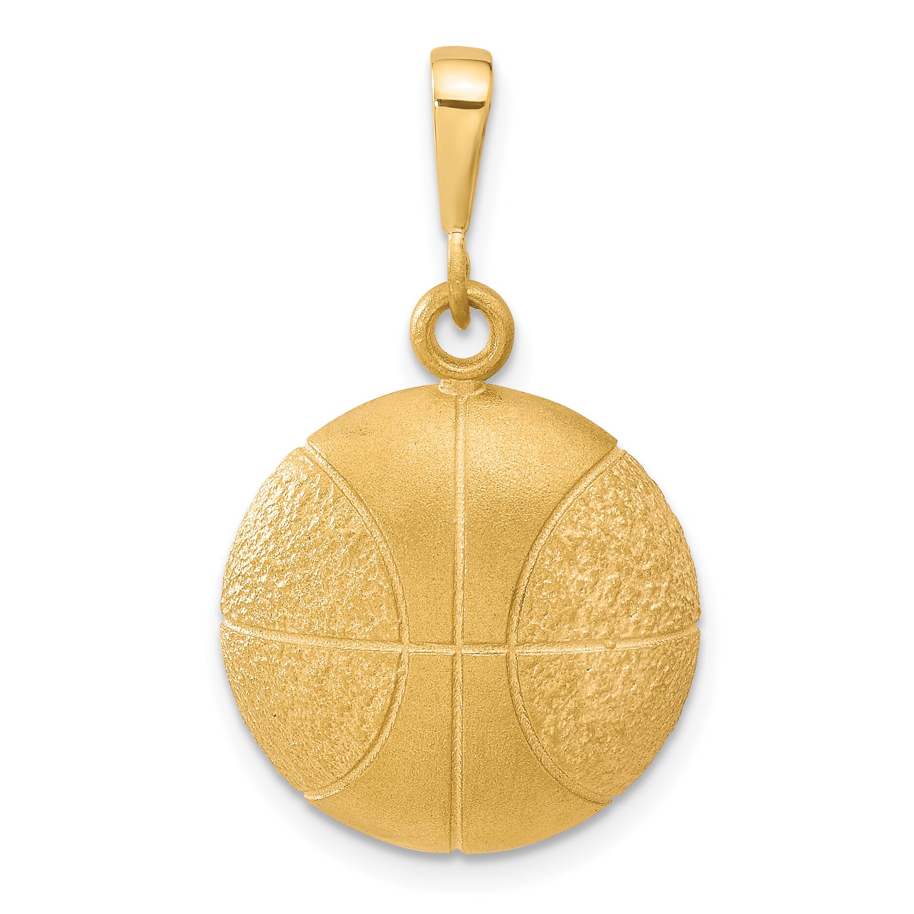 Findingking 10K Gold Basketball Charm