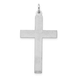 Findingking Sterling Silver Cross Charm