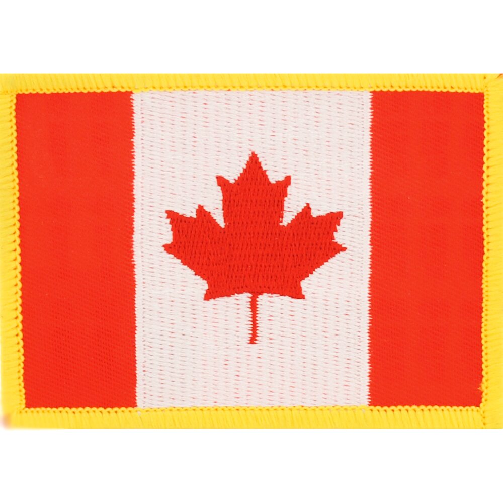 Findingking Canada Flag Patch 2 1/2" x 3 1/2"
