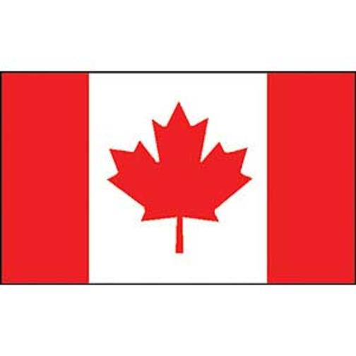 Findingking Canada Flag with Grommets 2ft x 3ft