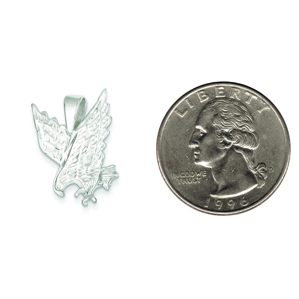 Findingking Sterling Silver Eagle Pendant
