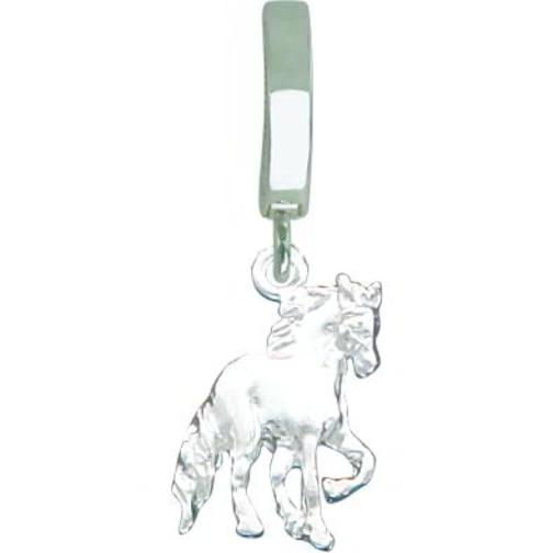 Findingking Sterling Silver Horse TummyToys Belly Ring 14 Gauge