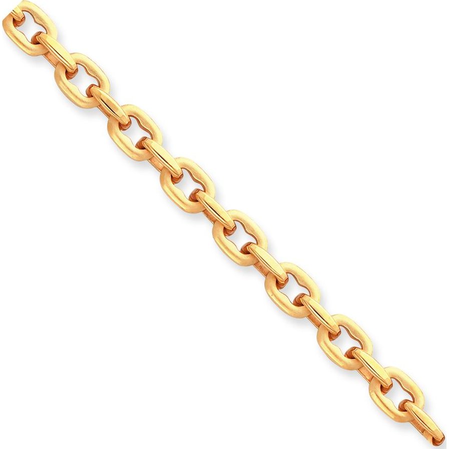 Findingking Gold Plated Cable Link Bracelet 8.25"