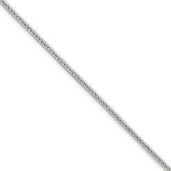 Findingking Sterling Silver Franco Chain 20"