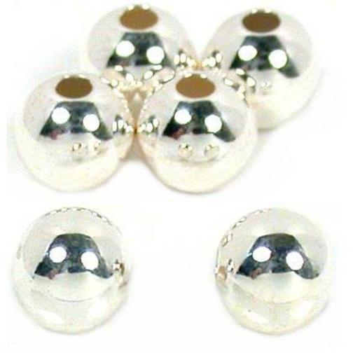 sterling silver beads 6mm beading ball jewelry parts findingking