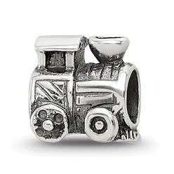 Findingking SimStars Reflections Kids Sterling Silver Train Bead