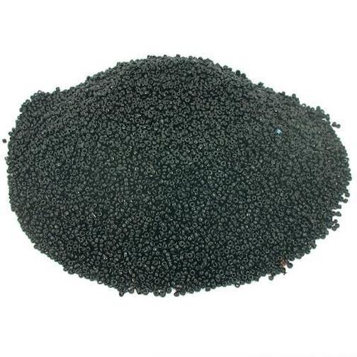 Findingking 500 Grams of Black Glass Seed Beads 11/0