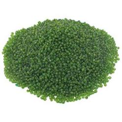 Findingking 500 Grams of Green Glass Seed Beads 6/0