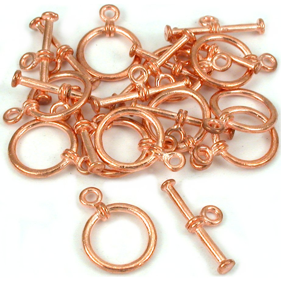 Findingking Bali Toggle Clasp Copper Plate Jewelry 19.5mm Approx 11