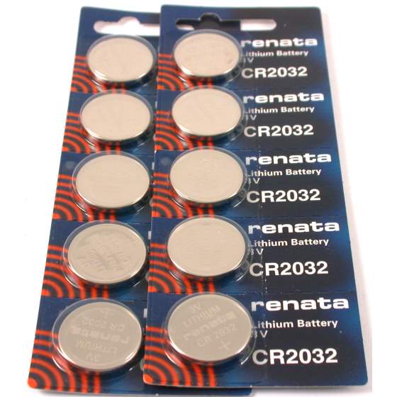 Findingking 10 Renata Cr2032 3v Lithium Battery Cr 2032 Button Cell