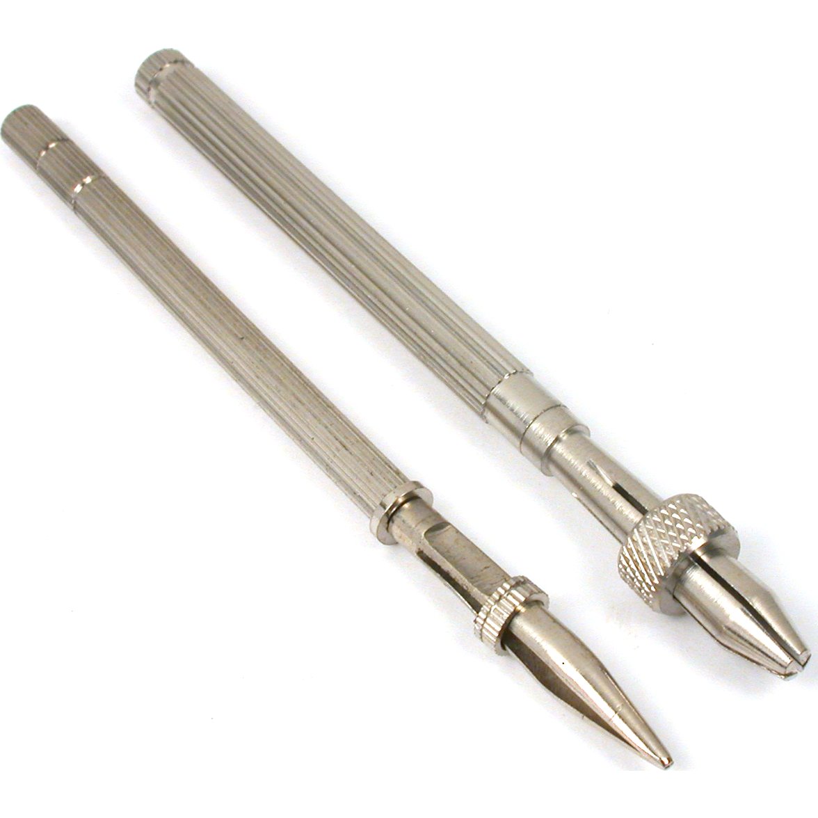 Findingking 2 Watchmakers Sliding Pin Vises Drilling Hand Tools