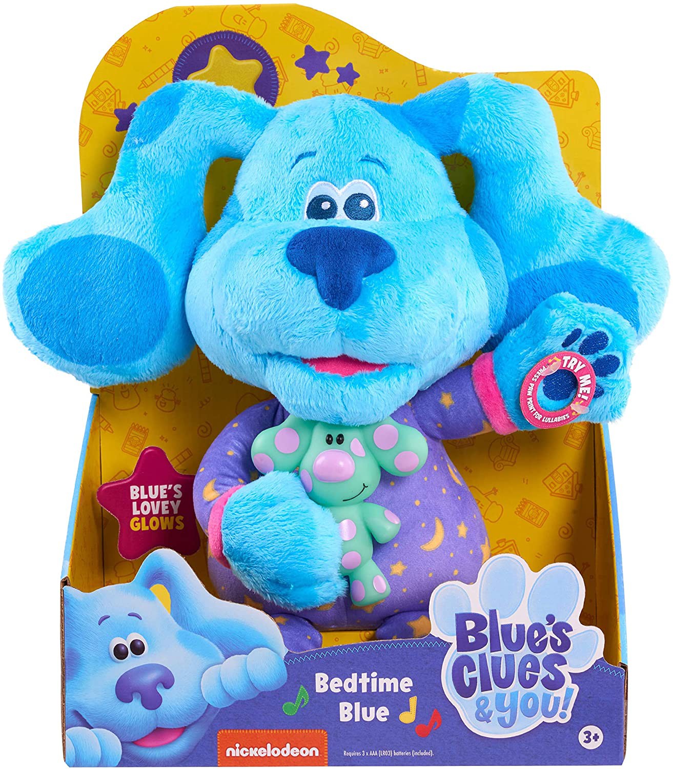 Just Play Blue S Clues You Bedtime Blue 10 5 Plush
