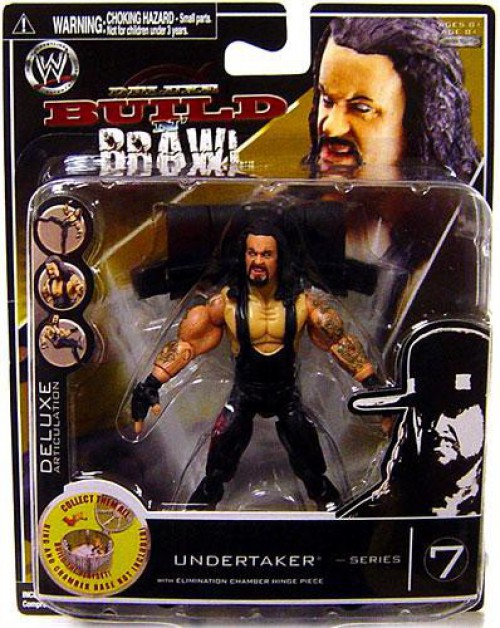 Jakks Pacific Wwe Wrestling Build N Brawl Series 7 Undertaker 4 Action Figure