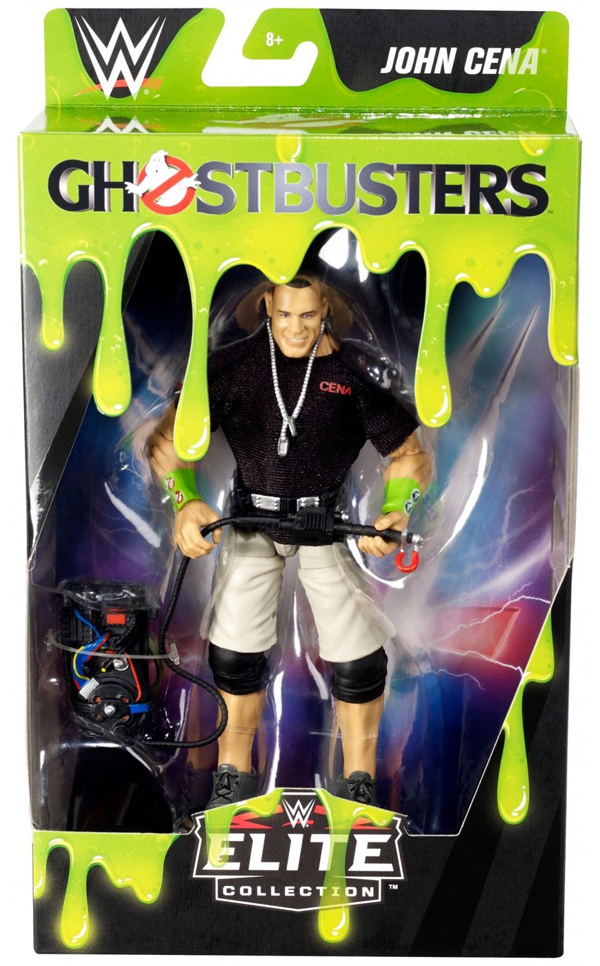 Mattel Wwe Wrestling Elite Collection Ghostbusters John Cena Exclusive 6 Action Figure