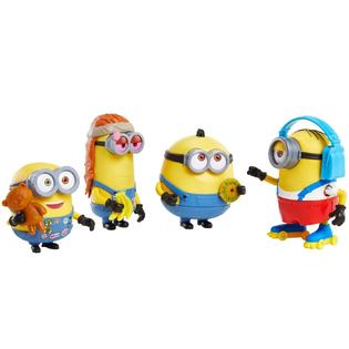 Mattel Rise Of Gru Minions On The Move Action Figure 4 Pack Chillin Out Van With Staurt Bob Tim Otto Mattel Rise Of Gru Minions On The Move Action Figure 4 Pack Chillin Out Van With Staurt Bob Tim Otto