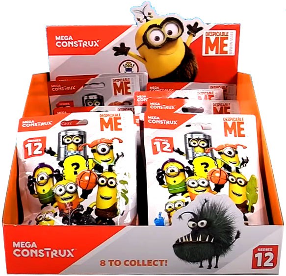 Mega Construx Despicable Me Minion Made Series 12 Mystery Box ...