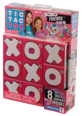 Blip Toys Tic Tac Toy Xoxo Friends Surprise Pack 3 Mystery 8 Pack