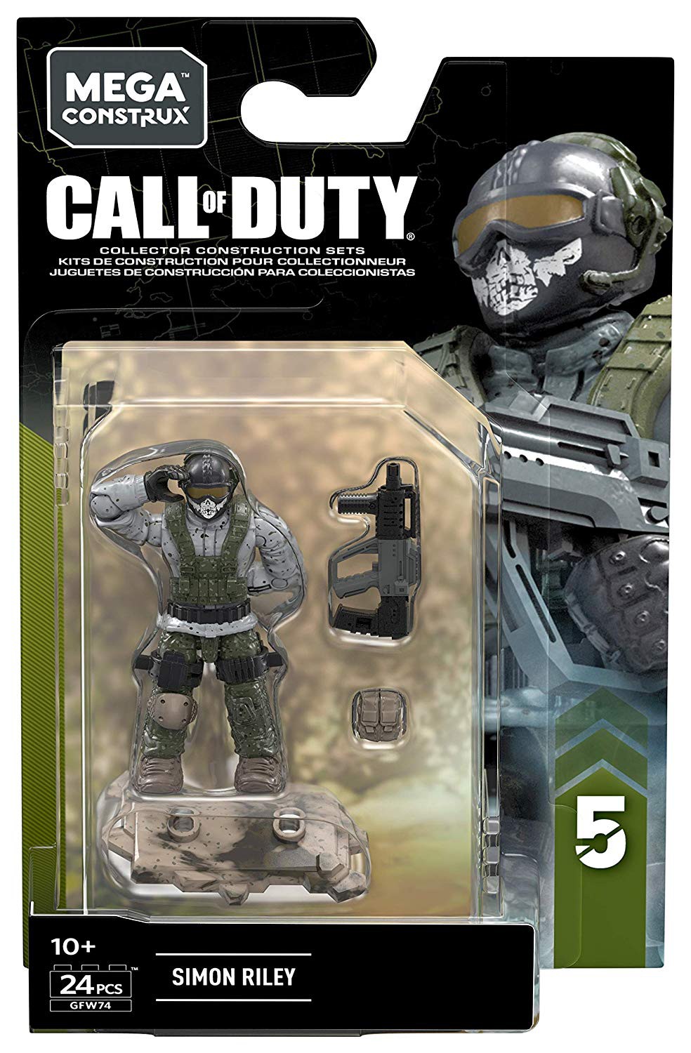Mega Construx Call of Duty Specialists Series 5 Simon Riley Mini Figure